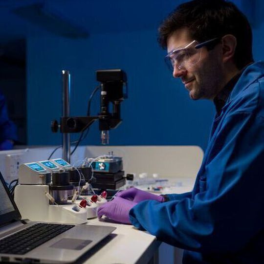 Dolomite is working with Mologic to combine ground-breaking diagnostic technology with continuous flow microfluidic manufacturing processes for Mologic’s Covid-19 diagnostic test. Dolomite is working with Mologic to combine ground-breaking diagnostic technology with continuous flow microfluidic manufacturing processes for Mologic’s Covid-19 diagnostic test.