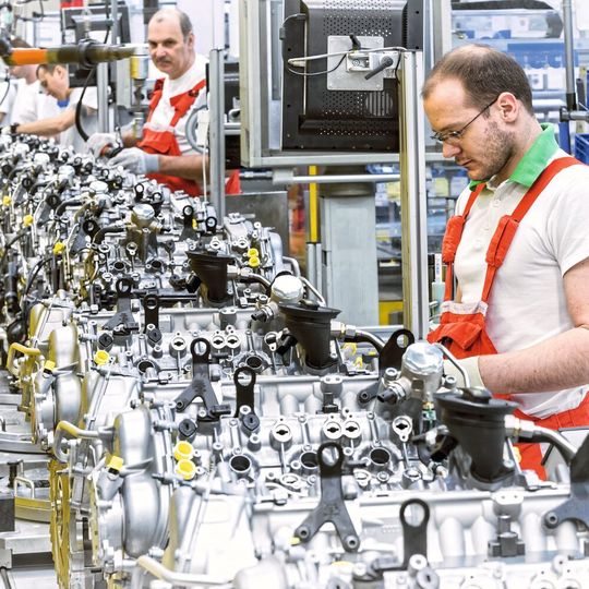 In Györ startet Audi wieder mit der Produktion von Motoren. In Györ startet Audi wieder mit der Produktion von Motoren.