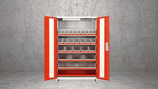Ausgabeautomaten, wie dieser von Würth, können das Social Distancing in Unternehmen unterstützen. Ausgabeautomaten, wie dieser von Würth, können das Social Distancing in Unternehmen unterstützen.