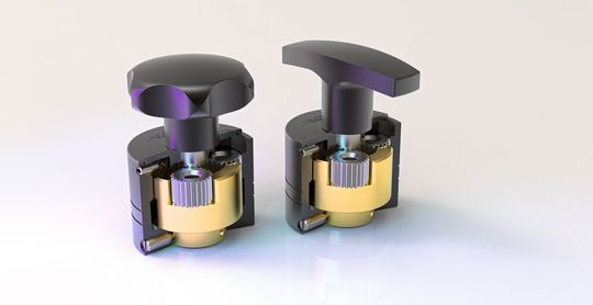 Die optimierten Jakob-Kraftspannmuttern der MCA-S- und -T bestehen aus hochwertigem Stahl und Aluminium. Sie haben eine Selbsthemmung und sind in einem weiten Temperaturbereich einsetzbar, so Jakob.