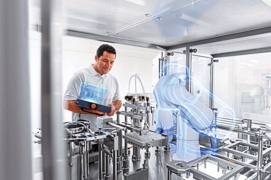 Die Simatic Robot Integrator App soll Robotik jedem Maschinenbauer zugänglich machen. Die Simatic Robot Integrator App soll Robotik jedem Maschinenbauer zugänglich machen.