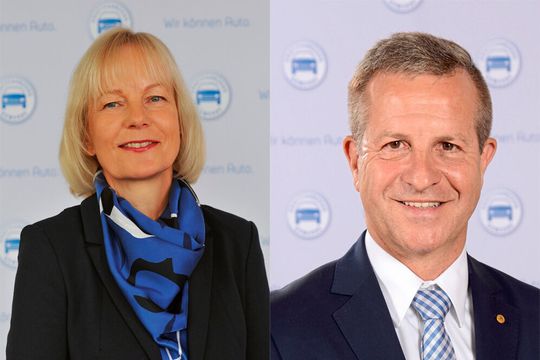 ZDK-Geschäftsführerin Antje Woltermann und ZDK-Vizepräsident Thomas Peckruhn. ZDK-Geschäftsführerin Antje Woltermann und ZDK-Vizepräsident Thomas Peckruhn.