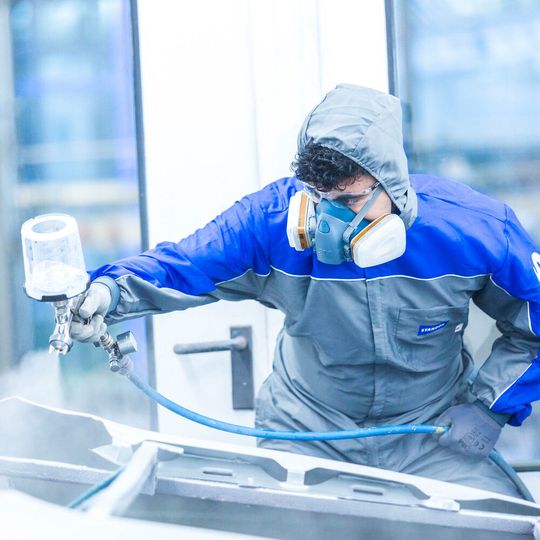 Das Standox-Camp unterstützt angehende Lackierer über die drei Jahre ihrer Lehrzeit. Das Standox-Camp unterstützt angehende Lackierer über die drei Jahre ihrer Lehrzeit.