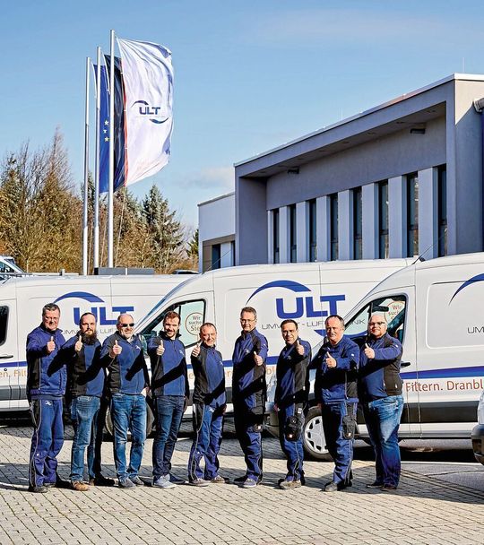 Das Serviceteam von ULT stehe den Kunden auch in schwierigen Zeiten zur Verfügung. Das Serviceteam von ULT stehe den Kunden auch in schwierigen Zeiten zur Verfügung.