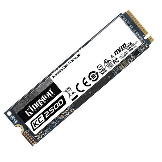 Die KC2500-SSDs von Kingston sind demnächst im Handel erhältlich. Die KC2500-SSDs von Kingston sind demnächst im Handel erhältlich.