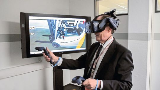 Durch das VR-Tool erhalten die Stapler-Prototypen zügig einen höheren Reifegrad.