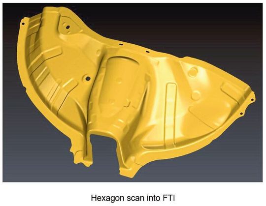 Anwender können nun Formingsuite mit den 3D-Messsystemen von Hexagon verbinden, um jedes Werkzeug zu scannen und diese Änderungen zu erfassen. Anwender können nun Formingsuite mit den 3D-Messsystemen von Hexagon verbinden, um jedes Werkzeug zu scannen und diese Änderungen zu erfassen.