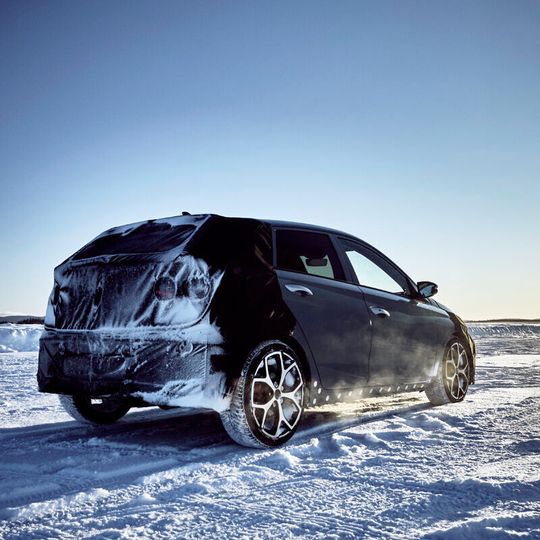 Der Hyundai i20 N wurde in Schweden getestet. Der Hyundai i20 N wurde in Schweden getestet.