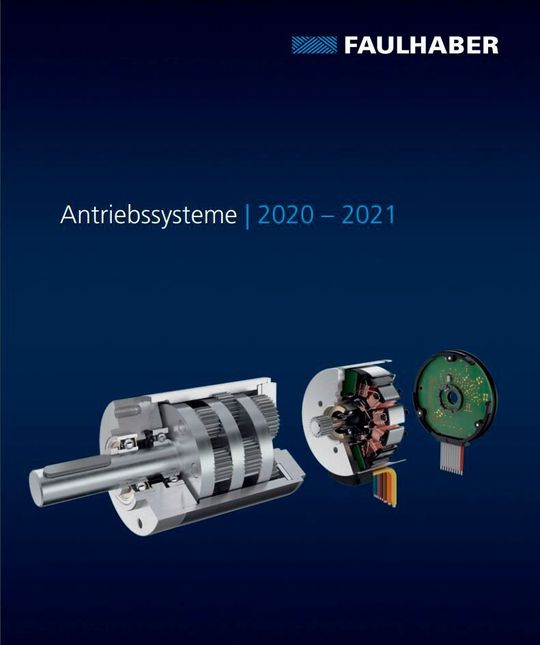 Auf über 650 Seiten enthält der Faulhaber Katalog 2020 - 2021 das Portfolio an Miniatur- und Mikroantriebstechnologie. Auf über 650 Seiten enthält der Faulhaber Katalog 2020 - 2021 das Portfolio an Miniatur- und Mikroantriebstechnologie.