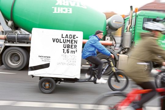 Lastenrädern gehört die „letzte Meile“. Lastenrädern gehört die „letzte Meile“.