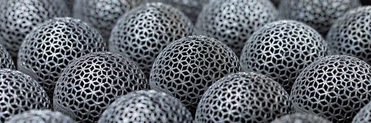 Even complicated shapes can be produced relatively easily with 3D printing. Even complicated shapes can be produced relatively easily with 3D printing.