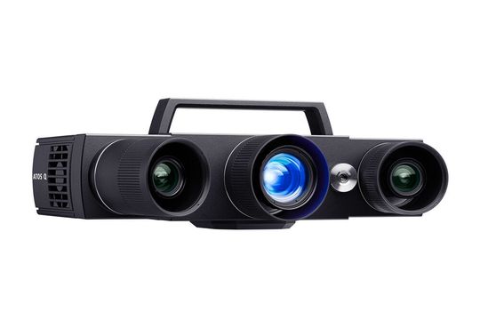 Der neue Atos Q von Gom ist ein leistungsstarker 3D-Scanner für komplexe Inspektionsaufgaben. Der neue Atos Q von Gom ist ein leistungsstarker 3D-Scanner für komplexe Inspektionsaufgaben.