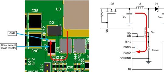 Bild 3: Erste Schalt-Stromschleife.