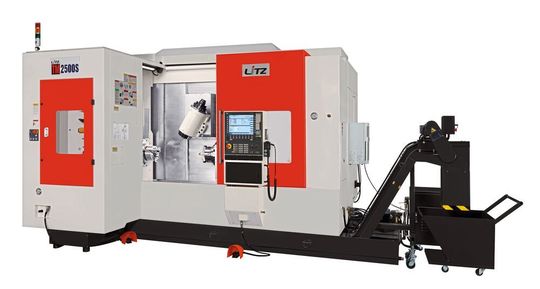 Mit dem neuen Multiachsen-Dreh-Fräszentrum Litz TM 2500 S ergänzt Axon Services nun das Zerspanungsmaschinenangebot in Deutschland. Mit dem neuen Multiachsen-Dreh-Fräszentrum Litz TM 2500 S ergänzt Axon Services nun das Zerspanungsmaschinenangebot in Deutschland.