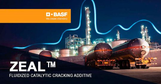 Mit dem neuen FCC-Additiv (Fluid Catalytic Cracking) namens ZEAL kann in Raffinierien die Ausbeute von Propylen gesteigert werden, wie Tests bereits bewiesen haben sollen, sagt BASF. Mit dem neuen FCC-Additiv (Fluid Catalytic Cracking) namens ZEAL kann in Raffinierien die Ausbeute von Propylen gesteigert werden, wie Tests bereits bewiesen haben sollen, sagt BASF.