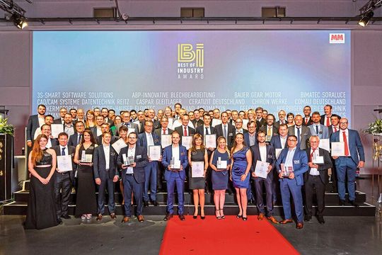 Auch in diesem Jahr sucht der MM Maschinenmarkt wieder die Gewinner
des Best of Industry Awards. Auch in diesem Jahr sucht der MM Maschinenmarkt wieder die Gewinner
des Best of Industry Awards.