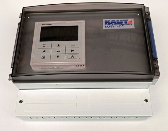 EKFEV-Steuereinheit 14 DCi von Kaut im Cardmaster-Gehäuse EKFEV-Steuereinheit 14 DCi von Kaut im Cardmaster-Gehäuse