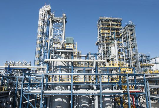 Polyethylenanlage von Borealis in Porvoo, Finnland. Polyethylenanlage von Borealis in Porvoo, Finnland.