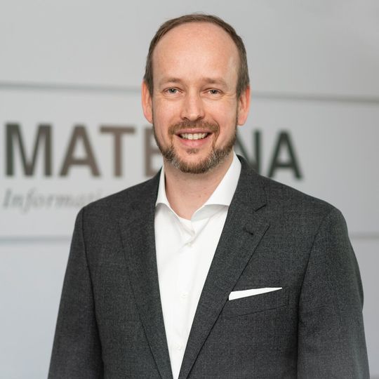 Martin Wibbe, Vorstandsvorsitzender und CEO der Materna Gruppe Martin Wibbe, Vorstandsvorsitzender und CEO der Materna Gruppe