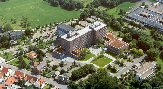 Überblick über den Gebäudekomplex der Kreisverwaltung Steinfurt Überblick über den Gebäudekomplex der Kreisverwaltung Steinfurt