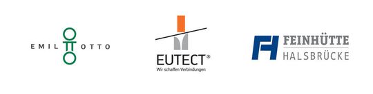 Drei Lötspezialisten, ein Ziel! Mit einer freien Technologiekooperation stärken sich Emil Otto, Eutect und Feinhütte Halsbrücke in Sachen Beratung und Entwicklung für das industrielle Löten – alles zum Wohle der Anwender, heißt es. Drei Lötspezialisten, ein Ziel! Mit einer freien Technologiekooperation stärken sich Emil Otto, Eutect und Feinhütte Halsbrücke in Sachen Beratung und Entwicklung für das industrielle Löten – alles zum Wohle der Anwender, heißt es.
