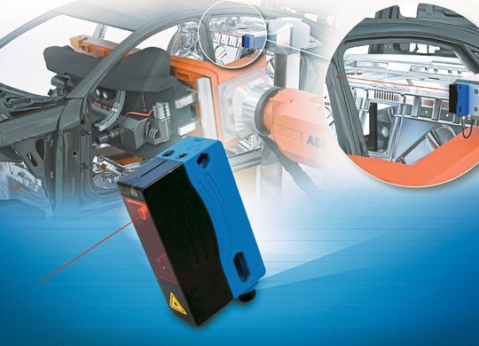 Die Laserdistanzsensoren werden bei der hochgenauen Positionierung von Robotern in der Automobilindustrie eingesetzt. Die Laserdistanzsensoren werden bei der hochgenauen Positionierung von Robotern in der Automobilindustrie eingesetzt.