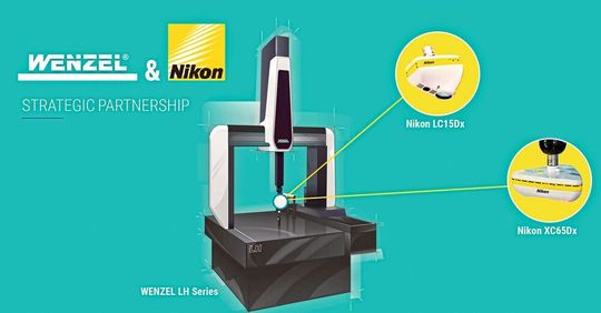 Um den Anforderungen der Industry 4.0 und den gemeinsamen Kunden gerecht zu werden, wollen Nikon Metrology und Wenzel in Zusammenarbeit CMM-basierte Laserscannerlösungen in ganz Europa liefern. Um den Anforderungen der Industry 4.0 und den gemeinsamen Kunden gerecht zu werden, wollen Nikon Metrology und Wenzel in Zusammenarbeit CMM-basierte Laserscannerlösungen in ganz Europa liefern.