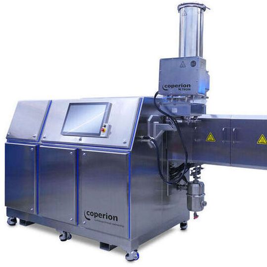 Along with the Coperion ZSK pharma extruder’s well-known characteristics, the new ZSK 26 offers a more compact design and is very easy to clean. Along with the Coperion ZSK pharma extruder’s well-known characteristics, the new ZSK 26 offers a more compact design and is very easy to clean.