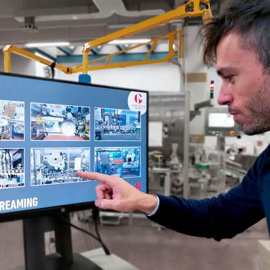 For customers who cannot visit Marchesini’s factories due to Covid-19, the firm has decided to upgrade ‘Fat’ streaming and offer the service for free. For customers who cannot visit Marchesini’s factories due to Covid-19, the firm has decided to upgrade ‘Fat’ streaming and offer the service for free.