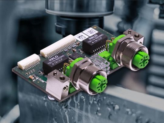 Hilscher erweitert seine PC-Karten Technologie um Aifx-RE\M12, eine abgesetzte Netzwerkschnittstelle mit M12-Anschlusstechnik. Durch einen reinen Plug- und Play-Austausch lässt sich ein Wechsel von RJ45- auf D-kodierte M12-Steckverbinder in Real-Time-Ethernet-Systemen durch eine reine Gehäuseanpassung realisieren. Hilscher erweitert seine PC-Karten Technologie um Aifx-RE\M12, eine abgesetzte Netzwerkschnittstelle mit M12-Anschlusstechnik. Durch einen reinen Plug- und Play-Austausch lässt sich ein Wechsel von RJ45- auf D-kodierte M12-Steckverbinder in Real-Time-Ethernet-Systemen durch eine reine Gehäuseanpassung realisieren.