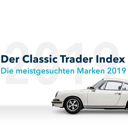 Der Classic Trader Index indentifiziert anhand von weltweit 7,4 Millionen Suchen die beliebtesten Oldtimermarken. Der Classic Trader Index indentifiziert anhand von weltweit 7,4 Millionen Suchen die beliebtesten Oldtimermarken.