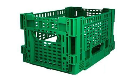 Die Reusable Plastic Container (RPC) der Mini Series von Ifco haben nur ein Viertel ger Größe herkömmlicher PRC. Die Reusable Plastic Container (RPC) der Mini Series von Ifco haben nur ein Viertel ger Größe herkömmlicher PRC.