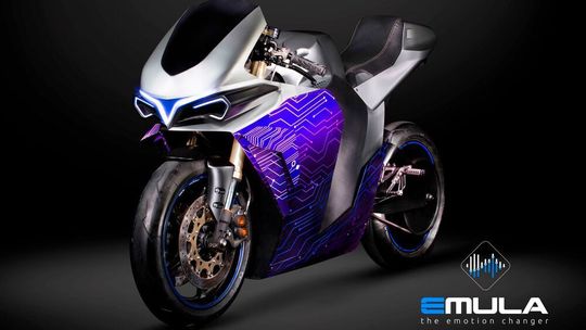 Die Emula von 2Electron kann jede Art von Motorradantrieb simulieren. Die Emula von 2Electron kann jede Art von Motorradantrieb simulieren.