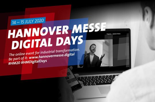 Neuland auch für die Verantwortlichen der Hannover Messe: die „Digital Days“ am 14. und 15. Juli 2020. Neuland auch für die Verantwortlichen der Hannover Messe: die „Digital Days“ am 14. und 15. Juli 2020.