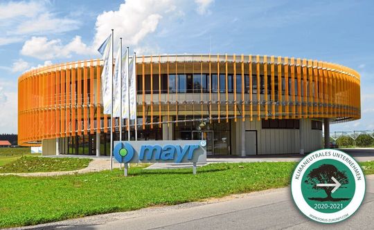 Das Familienunternehmen Mayr Antriebstechnik aus Mauerstetten im Allgäu ist seit 2020 klimaneutral. Das Familienunternehmen Mayr Antriebstechnik aus Mauerstetten im Allgäu ist seit 2020 klimaneutral.
