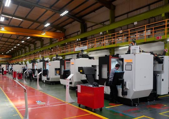 Yamazaki Mazak has ramped up production of the CV5-500 at its European Manufacturing Plant following the easing of lockdown restrictions for UK manufacturers. Yamazaki Mazak has ramped up production of the CV5-500 at its European Manufacturing Plant following the easing of lockdown restrictions for UK manufacturers.