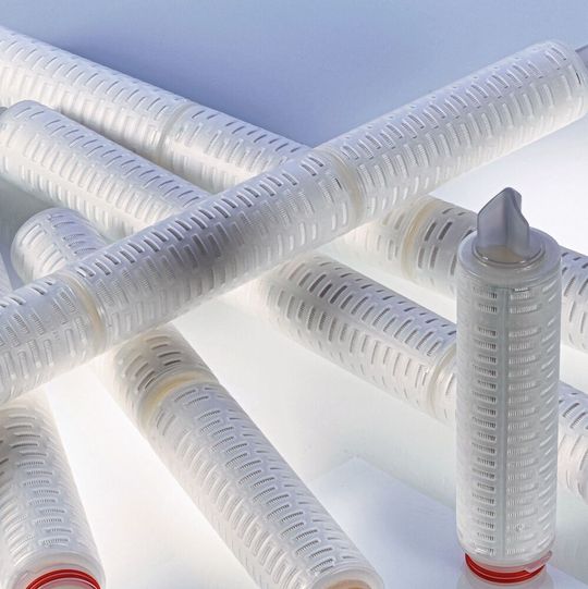 Membranfilterkerzen mit doppellagischer Membran zum Schutz vor Mikroorganismen Membranfilterkerzen mit doppellagischer Membran zum Schutz vor Mikroorganismen