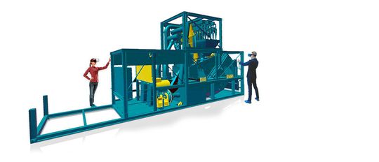 Dank VR werden auch komplexe Produkte erlebbar - und zwar schon lange, bevor sie gebaut werden. Dank VR werden auch komplexe Produkte erlebbar - und zwar schon lange, bevor sie gebaut werden.