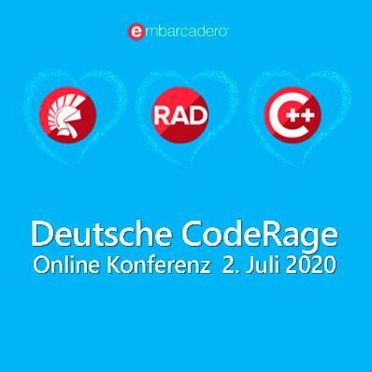 Die Softwareentwicklung mit Delphi und C++ ist Kernthema der Online-Konferenz CodeRage 2020. Die Softwareentwicklung mit Delphi und C++ ist Kernthema der Online-Konferenz CodeRage 2020.