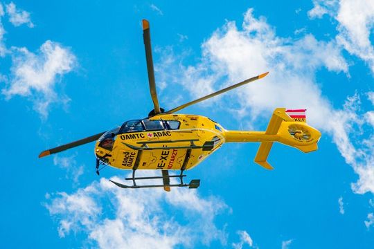 Rettungshubschrauber des ADAC übernehmen vielerorts die Aufgaben der Bundeswehr.