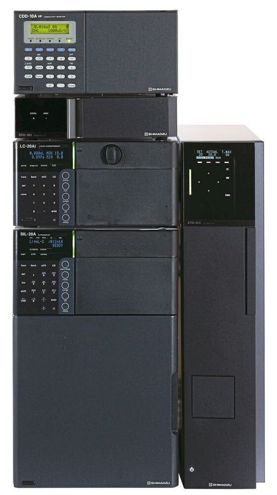 The new Ion Chromatograph HIC-ESP with its built-in suppressor The new Ion Chromatograph HIC-ESP with its built-in suppressor