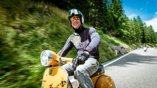 Ralf Jodl brennt von Anfang an für die Marke Vespa. Ralf Jodl brennt von Anfang an für die Marke Vespa.