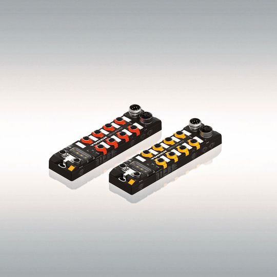 Dezentrale Sicherheit: Die Safety-Module TBPN und TBIP steuern Sicherheitsfunktionen auch autark aus dem Feld. Dezentrale Sicherheit: Die Safety-Module TBPN und TBIP steuern Sicherheitsfunktionen auch autark aus dem Feld.
