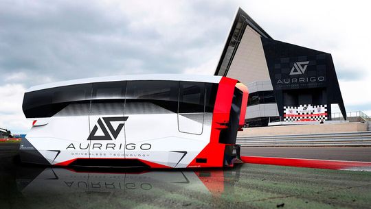 The Aurrigo shuttle is built with high strength composite material to create a lightweight, efficient vehicle offering a range of up to 124 miles on a single charge. The Aurrigo shuttle is built with high strength composite material to create a lightweight, efficient vehicle offering a range of up to 124 miles on a single charge.