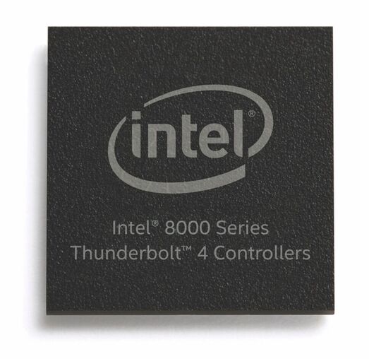 I controller host Thunderbolt 4 Series 8000 di Intel sono in arrivo nel corso dell'anno. In linea di principio, possono essere utilizzati anche nei computer basati su AMD e nei prossimi dispositivi ARM di Apple.