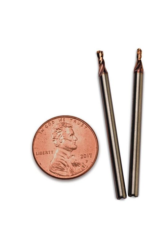Small diameter solid carbide pilot tools also available Small diameter solid carbide pilot tools also available