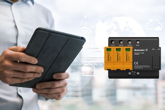 Der Überspannungsschutzableiter vom Typ VPU AC IoT vereint die Funktionen eines leistungsstarken Überspannungsschutzes mit denen eines intelligenten IoT-Geräts. Der Überspannungsschutzableiter vom Typ VPU AC IoT vereint die Funktionen eines leistungsstarken Überspannungsschutzes mit denen eines intelligenten IoT-Geräts.