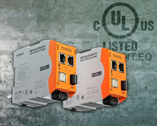 Mit den IIoT-Gateways sind nun alle Basismodule der Revolution-Pi-Familie UL-zertifiziert. Revolution Pi ist ein modularer, in einem Hutschienengehäuse untergebrachter IPC, der auf dem Raspberry Pi basiert. Mit den IIoT-Gateways sind nun alle Basismodule der Revolution-Pi-Familie UL-zertifiziert. Revolution Pi ist ein modularer, in einem Hutschienengehäuse untergebrachter IPC, der auf dem Raspberry Pi basiert.