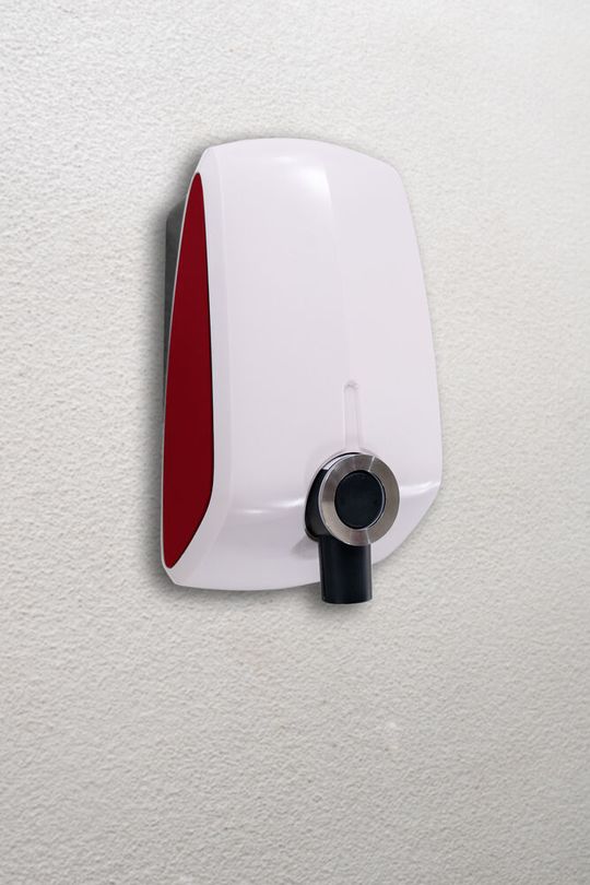 Power from the wall: Die sogenannte Wallbox kann Elektroautos mit Wechselstrom bis 22 KW Batterieleistung laden, wie Lanxess erklärt. Dazu braucht es aber auch die richtigen Werkstoffe... Power from the wall: Die sogenannte Wallbox kann Elektroautos mit Wechselstrom bis 22 KW Batterieleistung laden, wie Lanxess erklärt. Dazu braucht es aber auch die richtigen Werkstoffe...