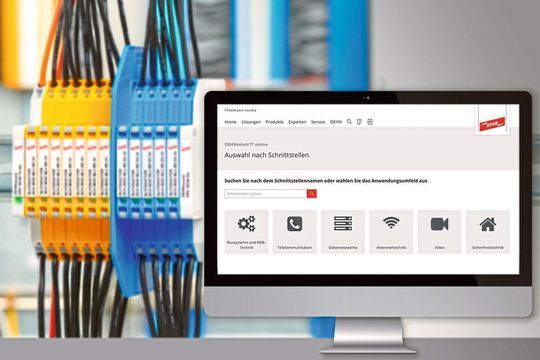 Dehnselect IT: schnell wissen, welcher Überspannungsschutz für welche Schnittstelle eingesetzt werden kann. Dehnselect IT: schnell wissen, welcher Überspannungsschutz für welche Schnittstelle eingesetzt werden kann.